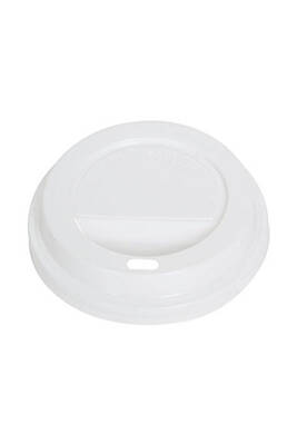 8 OZ KARTON BARDAK KAPAĞI BEYAZ 100 ADET - 