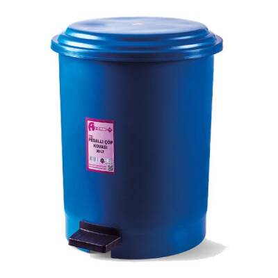 AFORM PEDALLI ÇÖP KOVASI NO:4 30 LT MAVİ - AFORM