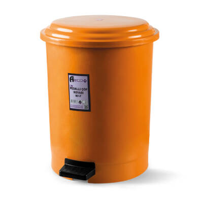 AFORM PEDALLI ÇÖP KOVASI NO:5 50 LT TURUNCU - AFORM