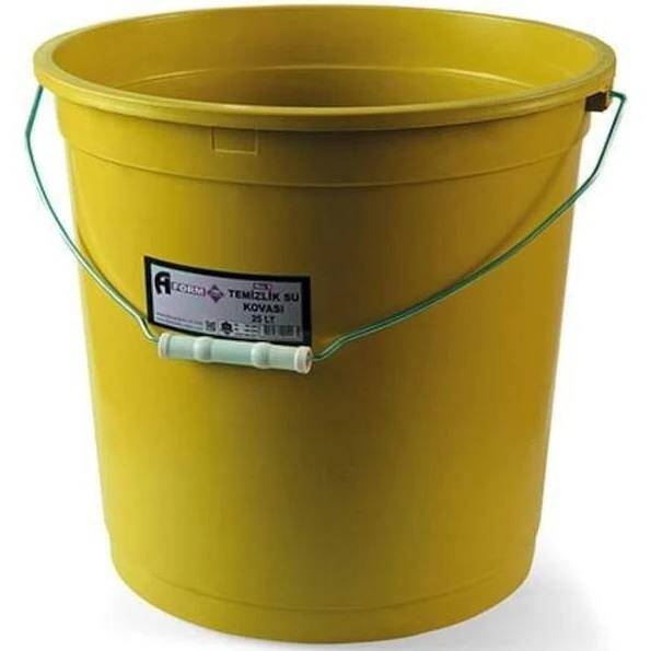 AFORM TEMİZLİK KOVASI SARI 25 LT - 1