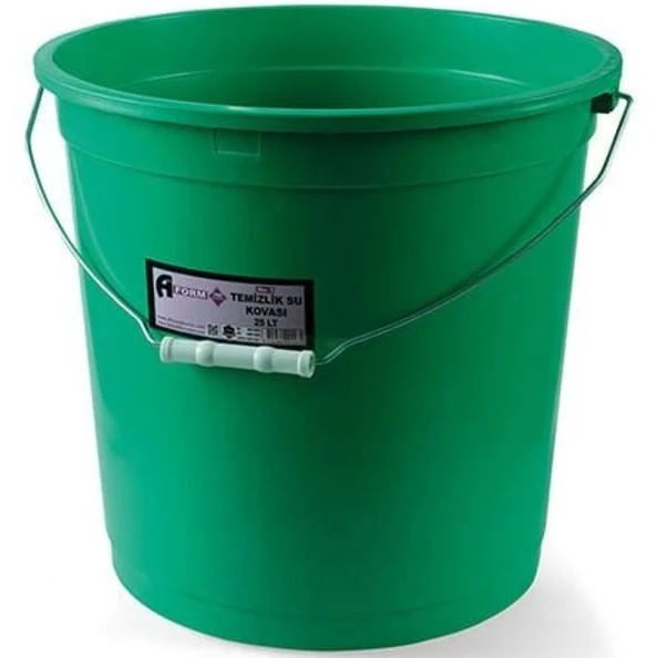 AFORM TEMİZLİK KOVASI YEŞİL 25 LT - 1