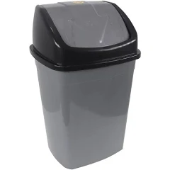 ALKANSAN PLASTİK KLİK ÇÖP KOVASI 18 LT - 1