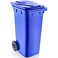 ÇÖP VE ATIK KONTEYNER 240 LT MAVİ - 1