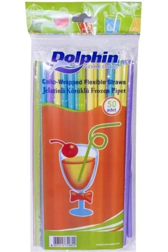 DOLPHİN KÖRÜKLÜ JELATİNLİ PİPET 50 ADET - 1