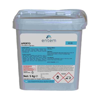 ENTEM APERTO LAVABO VE LOGAR AÇICI 5 KG - ENTEM