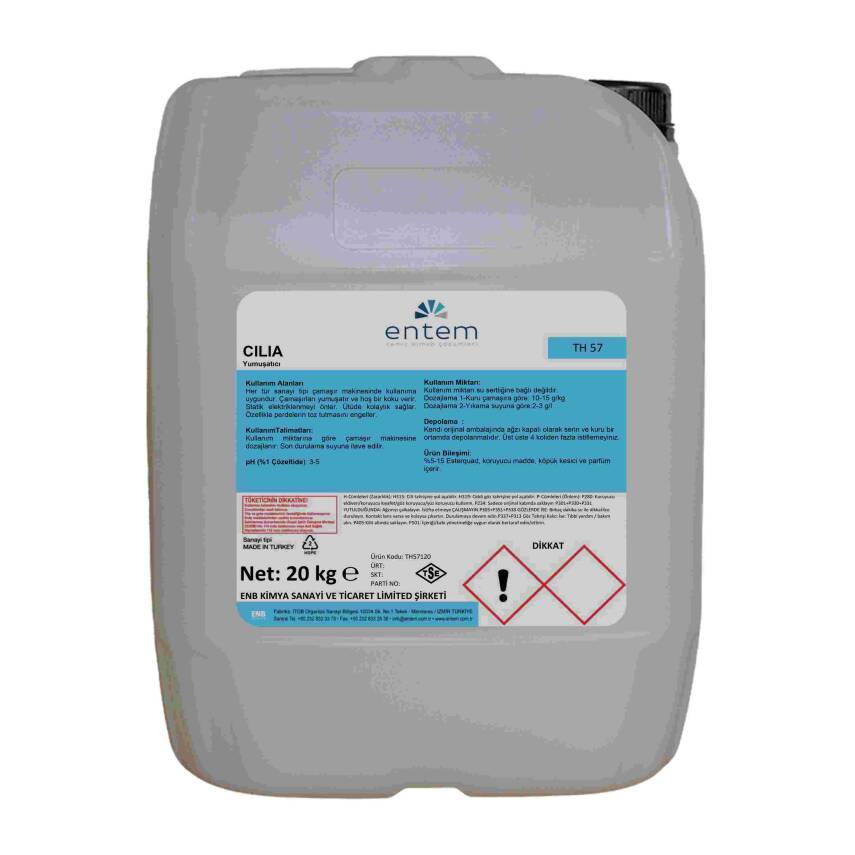 ENTEM CİLİA YUMUŞATICI 20KG - 1