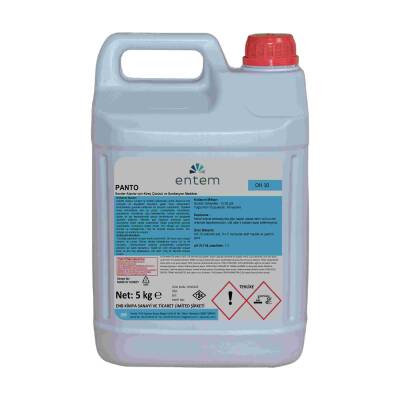 ENTEM PANTO ASİDİK BANYO TEMİZLEYİCİ 5 KG - ENTEM