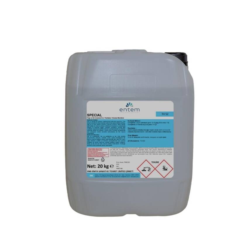 ENTEM SPECİAL YAĞ ÇÖZÜCÜ 20 KG - 1
