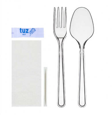 İKRAM SETİ ÇATAL KAŞIK 5 Lİ SET 500 ADET - 