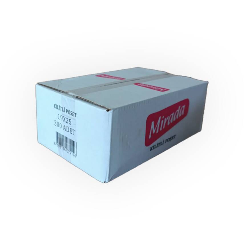 MİRADA KİLİTLİ POŞET 19X25 100 LÜ - 1
