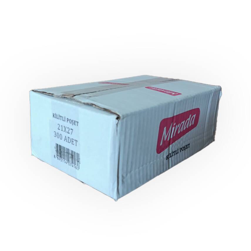 MİRADA KİLİTLİ POŞET 21X27 100 LÜ - 1