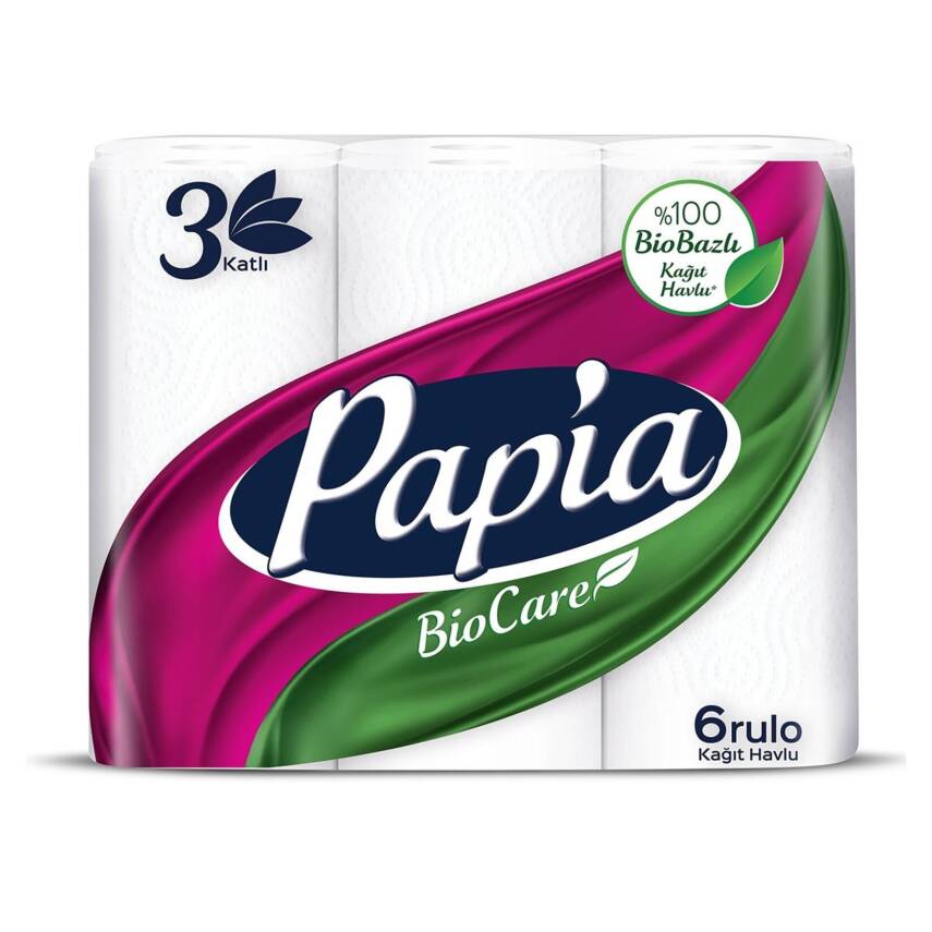PAPİA KAĞIT HAVLU 6LI - 1