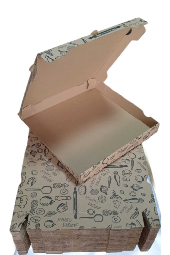 PİZZA KUTUSU 30X30 100 ADET - 1