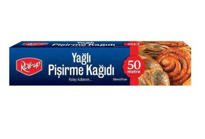 ROLL-UP SİLİKONLU PİŞİRME KAĞIDI 50 MT - 