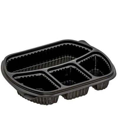 STARCUP 4 BÖLMELİ KEBAB KABI VE KAPAK 50Lİ - STAR