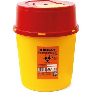 TIBBİ ATIK KOVASI 30 LT - 1