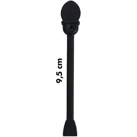 TIKAÇLI SİYAH KARIŞTIRICI KÜÇÜK 9 CM 500 LÜ - 1